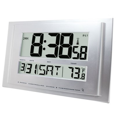 Digital Radio Atomic Clock/Wall