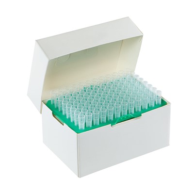 PosiStop Pipette tip, 200ul, GreenRack