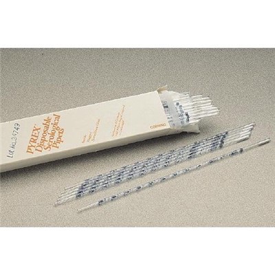 Serological Pipet, Glass disposable 1mL